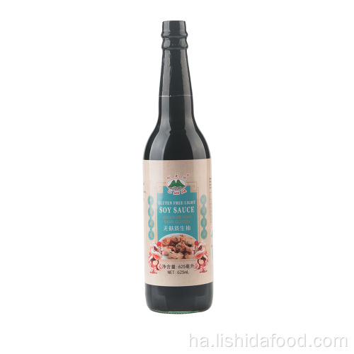 625ml Gluten Free Light Soya Sauce